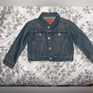 Girls 12M Levi's Classic Blue Jean Jacket